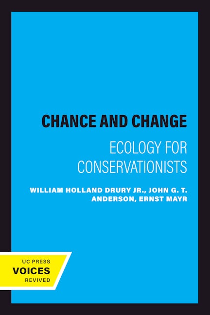 Book cover image for Chance and Change ISBN: 9780520211551